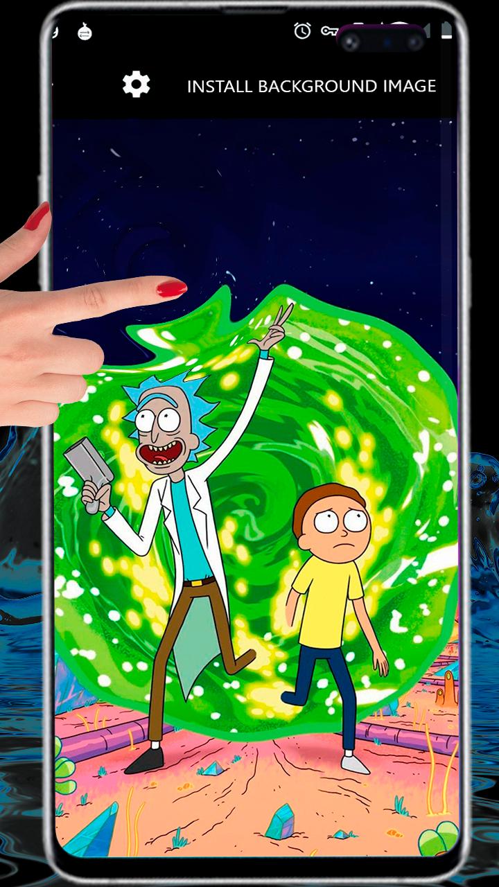 Rick Morty Teen Cool Dope Live Wallpaper APK voor Android Download