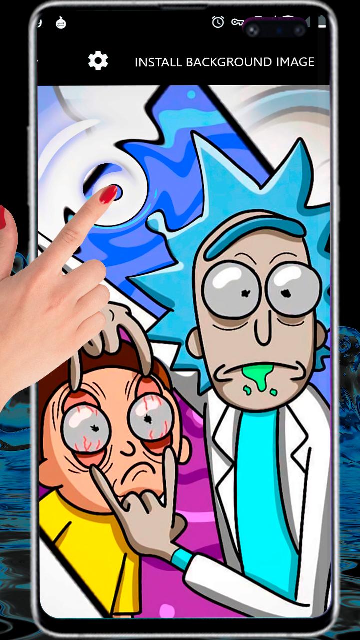 Rick Morty Teen Cool Dope Live Wallpaper APK voor Android Download