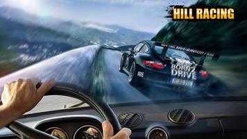 Real Hill Racing - ألعاب سباقات سيارات السباق الملصق