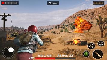 Battle Survival Desert Shootin imagem de tela 1