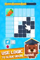 Pixel Cross Logic Puzzle captura de pantalla 1