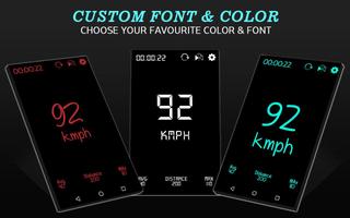 Digital GPS Speedometer स्क्रीनशॉट 2