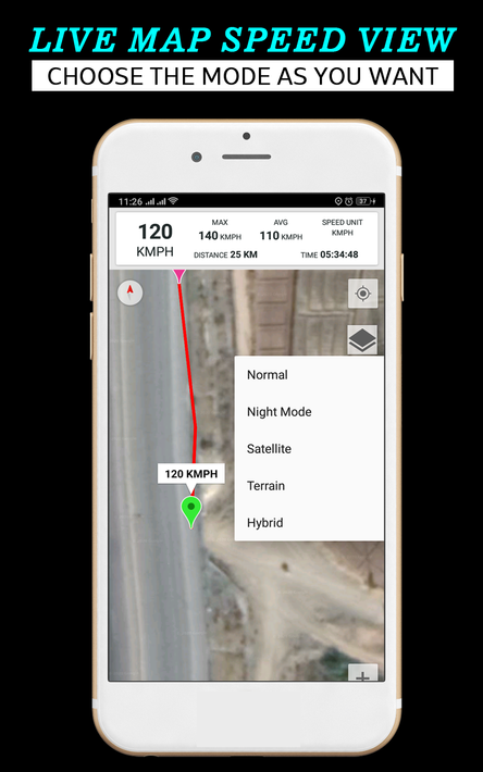Digital GPS Speedometer screenshot 5