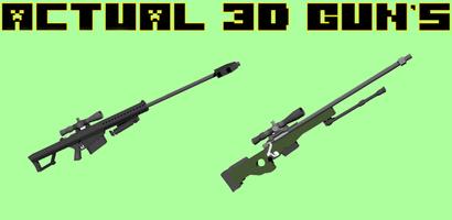 3D Guns Mod Minecraft PE 截圖 2