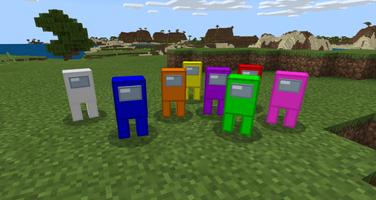 Among Us Mod for Minecraft PE capture d'écran 1