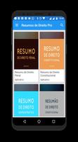 برنامه‌نما Resumos de Direito On عکس از صفحه