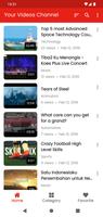 Solodroid : YourVideosChannel captura de pantalla 1