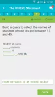 Learn SQL syot layar 2