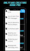 Onlyfans App Premium Guide 💋 for Android screenshot 1