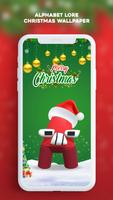 Alphabet Christmas Wallpaper الملصق