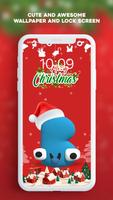 Alphabet Christmas Wallpaper تصوير الشاشة 1