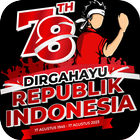 Twibbon HUT RI ke-78 আইকন