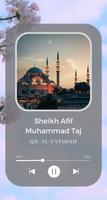 Quran Sheikh Afif Muhammad Taj Affiche