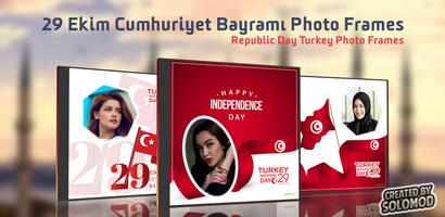 29 Ekim Cumhuriyet Bayrami Photo Frames Affiche