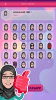 Memoji Hijab Muslimah Islamic WAStickerApps स्क्रीनशॉट 2