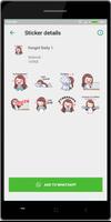 1 Schermata Korean Fans WA Sticker