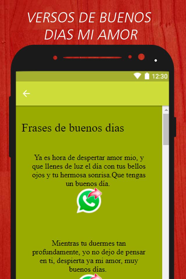 Buenos Dias Amor Buenos Dias Mi Amor Fur Android Apk Herunterladen