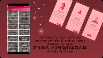 versos para conquistar постер