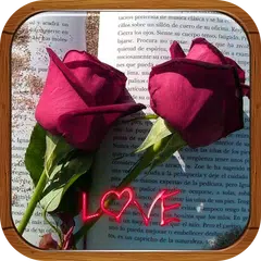 rosas de amor con frases APK Herunterladen
