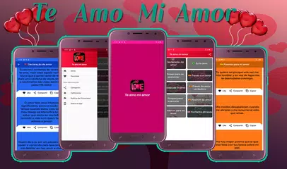 te amo mi amor con imagen APK 下載