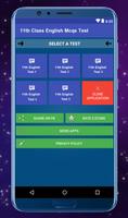 Poster 11th Class English Mcqs Test