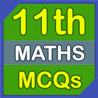11th Class Maths Book Mcqs Test icône