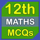 12th Class Maths Book Mcqs Test icône
