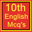 10th class english mcqs test