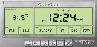 Temperature Alarm Clock