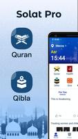 Prayer Times, Azan, Quran & Qibla by Solat Pro poster