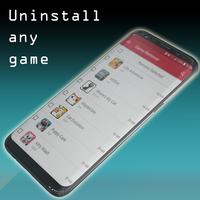 गेम रिमूवर - आसान अनइंस्टॉल ऐप पोस्टर