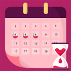 Flow Diary: Period Tracker أيقونة