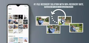 Recover deleted photos Restore