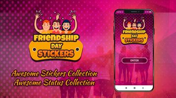 Friendship Day Sticker for Whatsapp Affiche