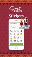 Gudi Padwa Stickers | गुडी पाडवा स्टिकर्स Affiche