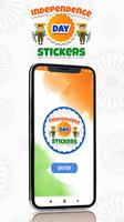 Independence Day Stickers پوسٹر