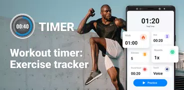 Interval timer Free: Workout timer & Day counter