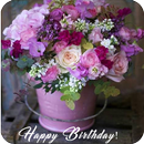 Birthday Flowers Cards, Social App APK