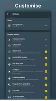 برنامه‌نما Tiny Compass عکس از صفحه