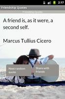 Poster Friendship Quotes