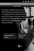 Jay-Z Quotes اسکرین شاٹ 3