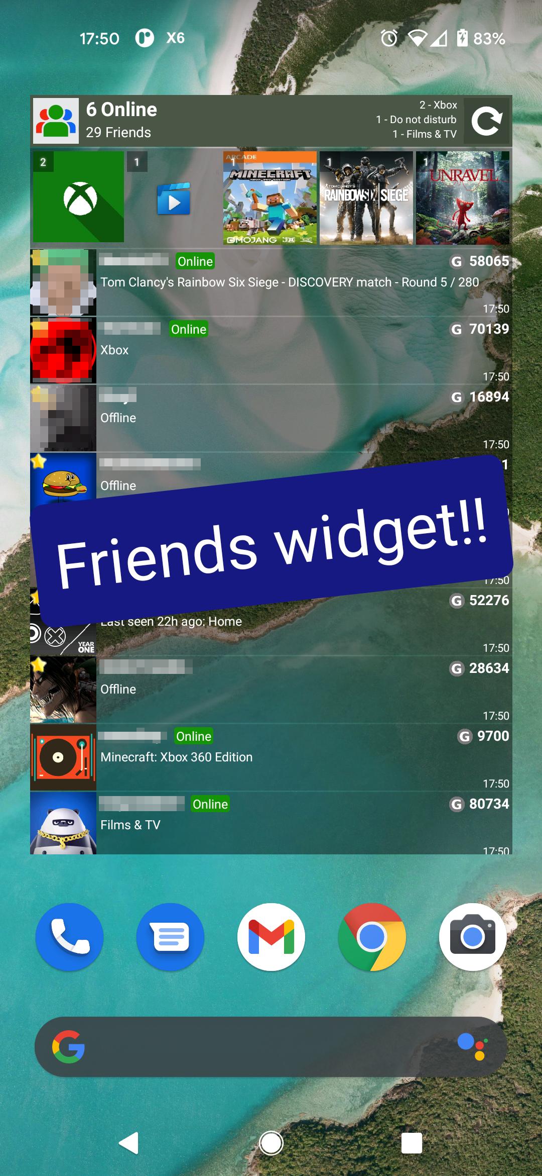 Android용 My Xbox Live Friends & Achievements (Free Version) APK 다운로드