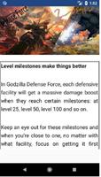 2 Schermata Tips and Hints for Godzilla Defense Force free