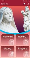 Saint Rita of Cascia poster