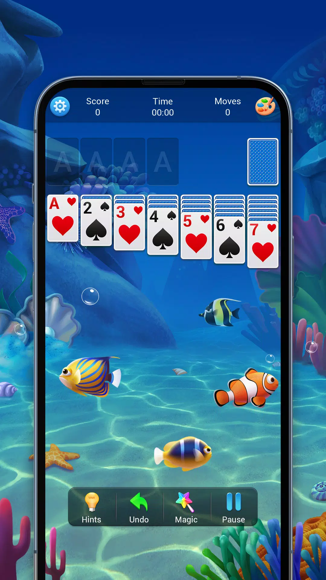 Klondike Solitaire. Jogo de Paciência Clássico Gratuito.