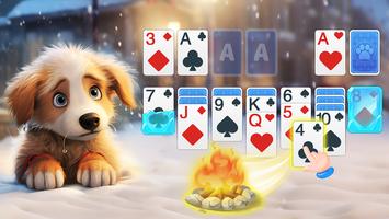 Solitaire Dog poster