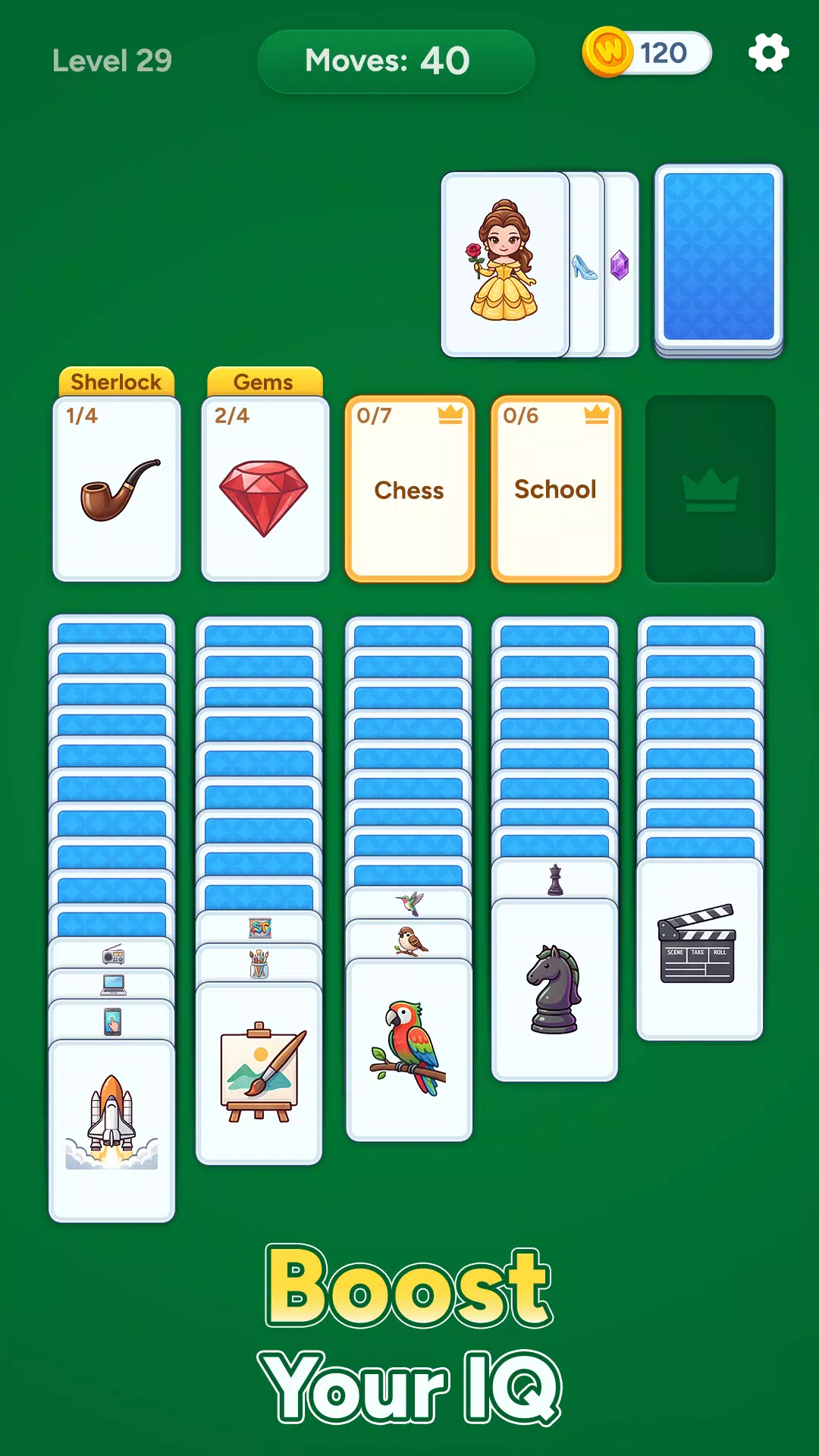 Solitaire Pix: Connections