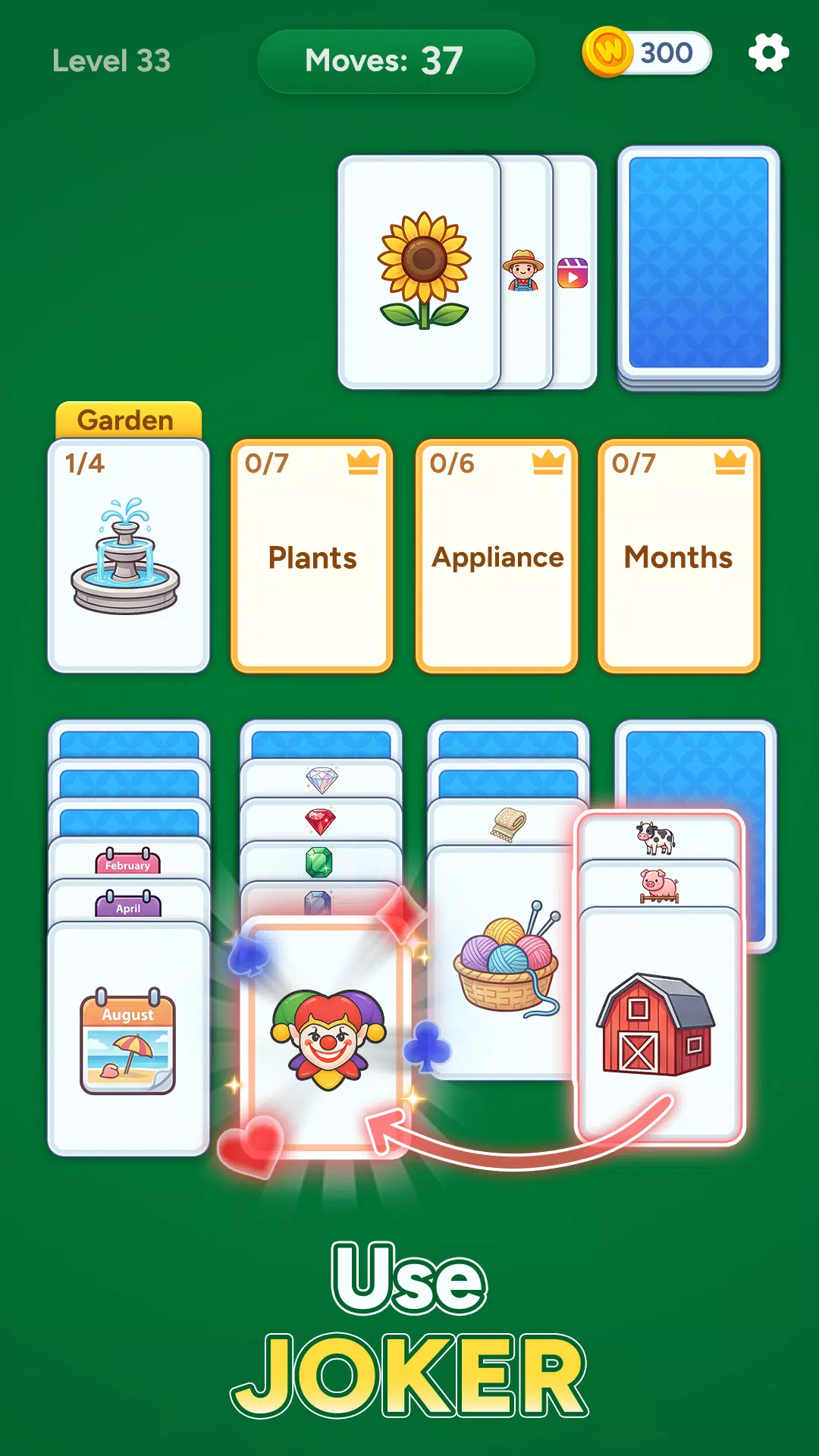 Solitaire Pix: Connections