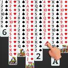 Solitaire 3D - Tripeaks Puzzle آئیکن