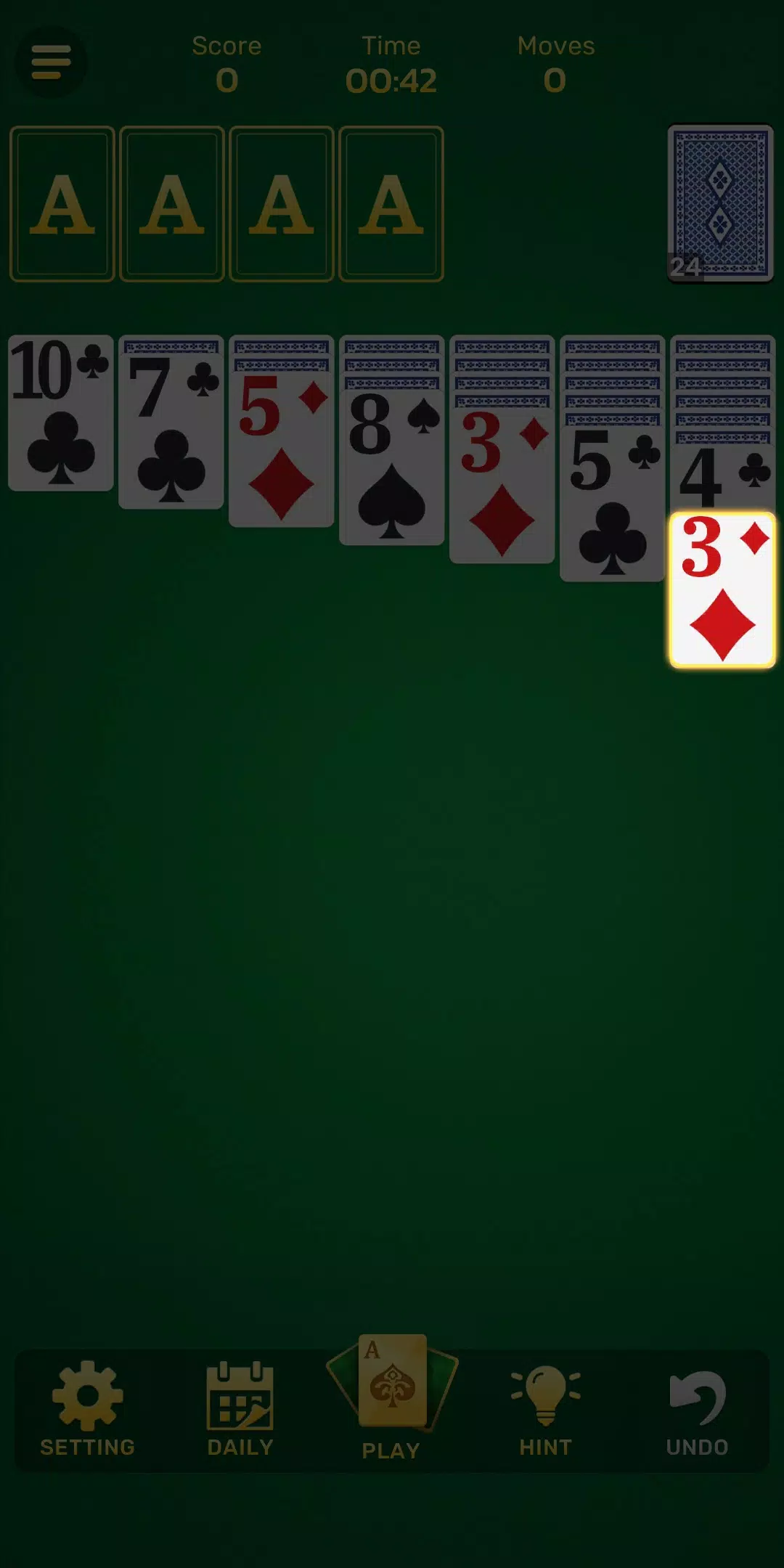 Daily Classic Solitaire